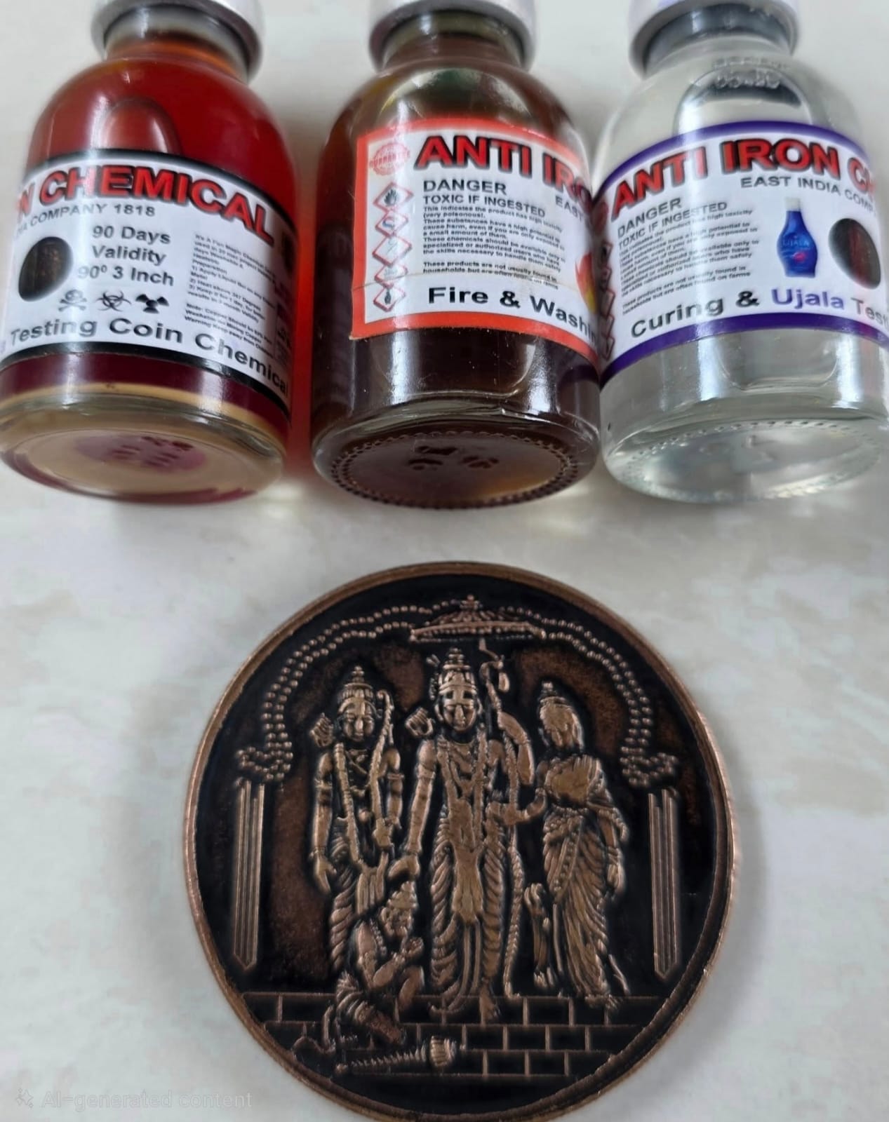 Anti Iron Chemical Coin