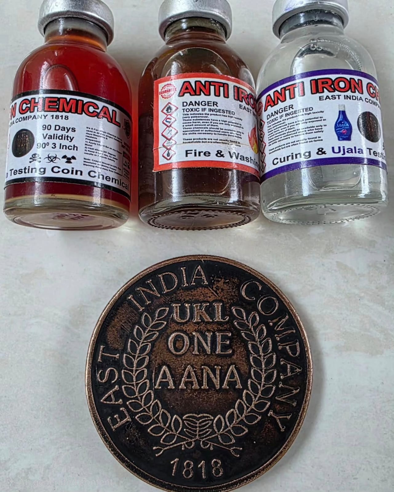 Anti Iron Chemical Coin
